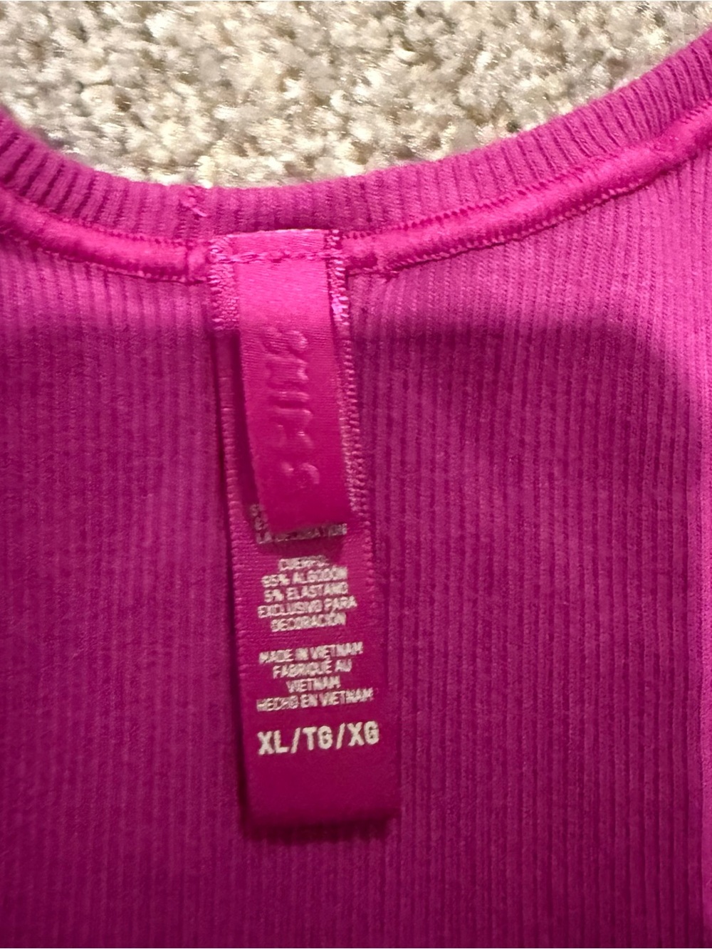 Skims Ribbed Tank - Picture 2 of 2